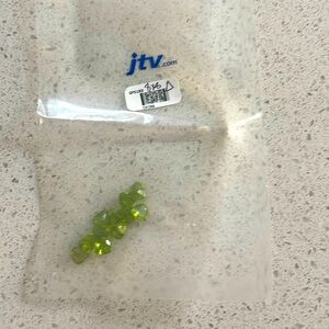 Lot of 11 8x8 trillion cut peridot